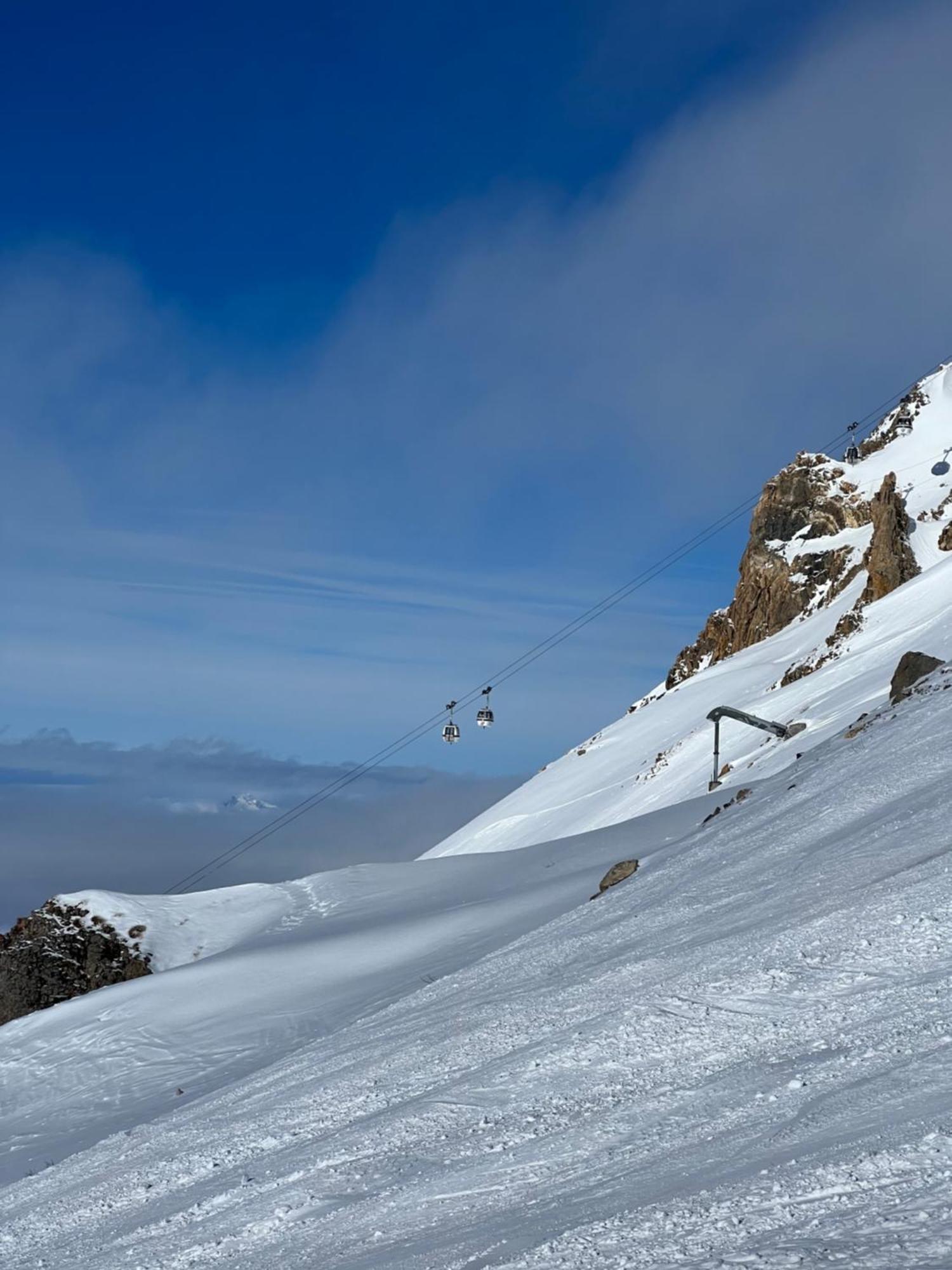 Dernier Etage Avec Vue Sur Les Montagnes Emplacement Exceptionnel Au Coeur De Val Thorens Ski Aux Pieds Prestations Incluses 외부 사진