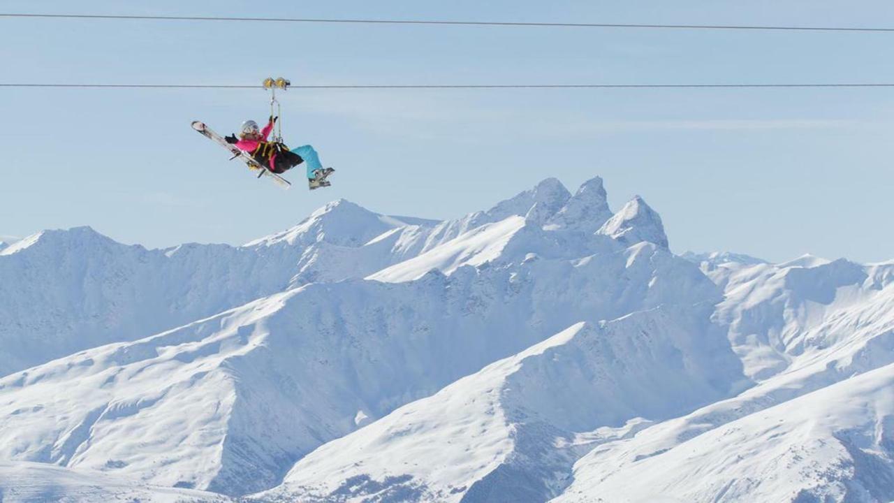 Dernier Etage Avec Vue Sur Les Montagnes Emplacement Exceptionnel Au Coeur De Val Thorens Ski Aux Pieds Prestations Incluses 외부 사진
