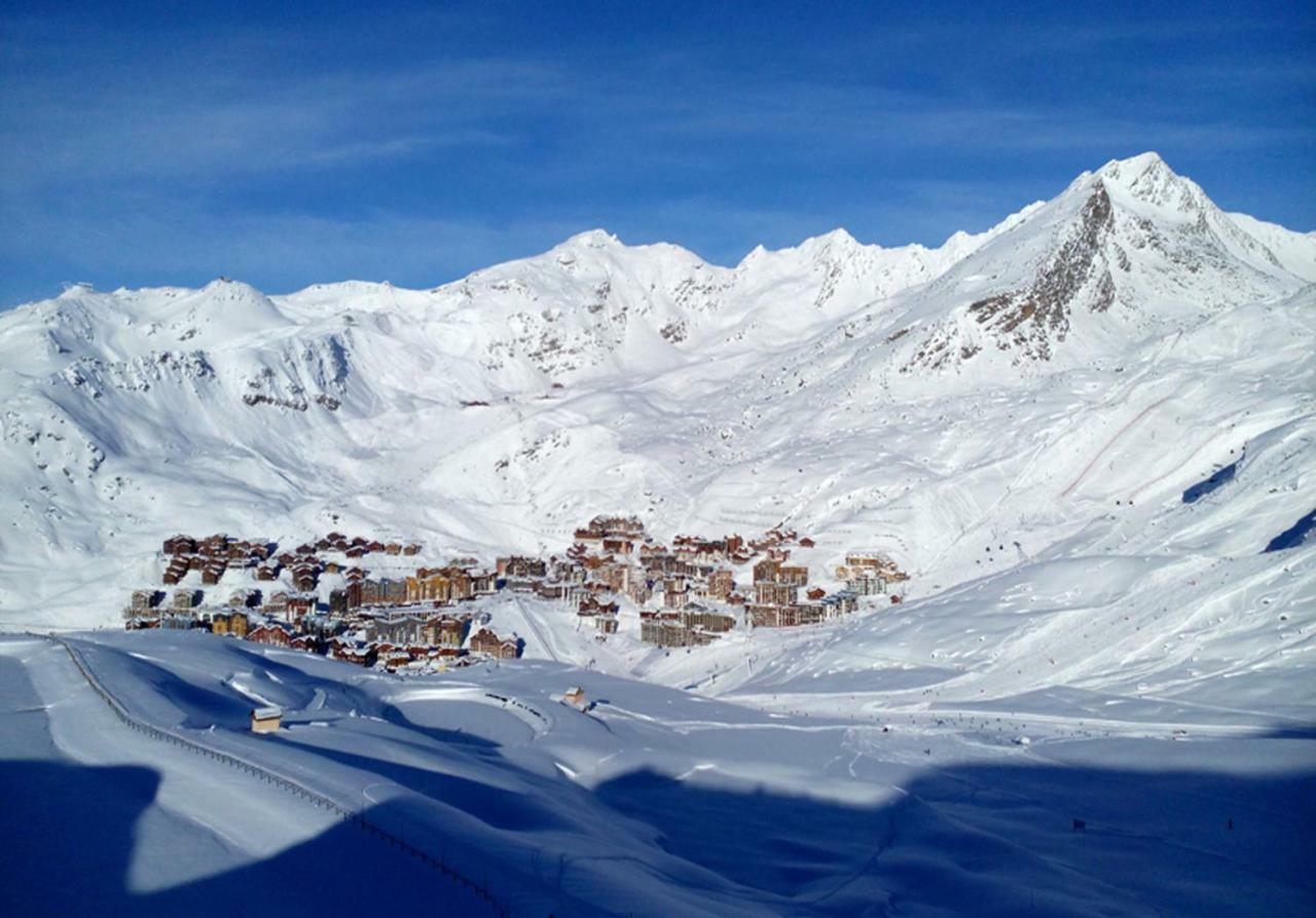 Dernier Etage Avec Vue Sur Les Montagnes Emplacement Exceptionnel Au Coeur De Val Thorens Ski Aux Pieds Prestations Incluses 외부 사진